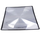 A5 Flat PVC Magnifier Sheet X3 Book Page Magnifying Reading Glass Lens