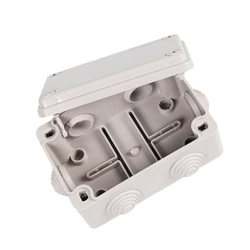 Waterproof ABS White Electronics Project Box Enclosure 4.72x 3.15x 1.97inch