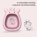 3pcs/set Collapsible Wash Basin Space Saving Travel Portable Convenient For Baby