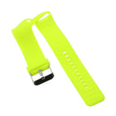 2Pack Silicone Wrist Band Strap & Clasp for Polar A360 Bracelet Lime+ Black