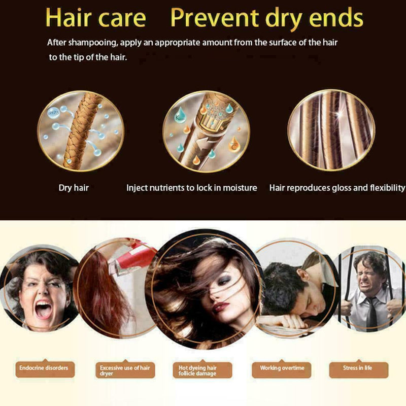 2019 Ginger Germinal Hair Growth Serum Hairdressing Oil Loss Treatement A9H D0S3