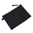 Black Nylon Sexangle Printed A4 Paper Document Files Organizer Bag X9A9