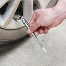 1X(Portable Durable Car Styling 5-50 Psi Pressure Gauge Pen Shape Emergency