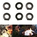 6x Flint Scraper Stone Outdoor Survival Camping Magnesium Fire Starter Lighter