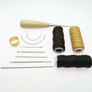 12Pc Sewing Needles Hand Repair Tool Kit For Upholstery Carpet Leather Craft