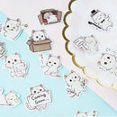 45x Cute Cat Stickers Diary Decorations Stationery DIY Scrapbooking Stickers