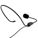 Headset Microphone Wired 3.5mm Jack Condenser Mic Universal for Loudspeaker A