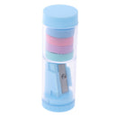 Cute pencil sharpener and eraser for student kids gifts school stationery TEUS