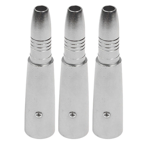 3 Pin Xlr Male To 6.35Mm Mono Female Jack Audio Adapter 1/4inch Tip Plug Co