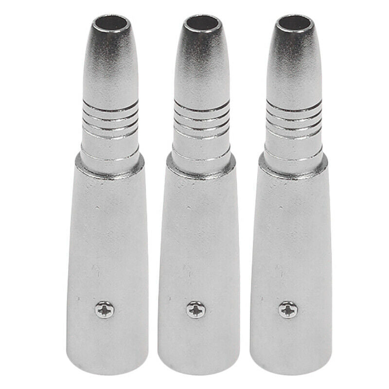 3 Pin Xlr Male To 6.35Mm Mono Female Jack Audio Adapter 1/4inch Tip Plug Co