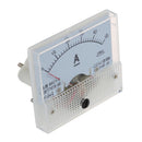 85C1 DC 0-50A Rectangle Analog Panel Ammeter Gauge D2T6