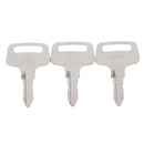3Pcs Kubota Tractor Equipment Ignition Keys replaces 37410-55150 BX1500 Mo Hn