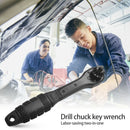 2 in 1 Drill Chuck Key Wrench Multifunction Hand Drill Ratchet Spanner Tool