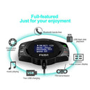 RS1 Bluetooth FM Transmitter Hands Free Car Kit MP3 Player USB Charger A