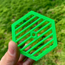 1Pc Plastic Green Queen Marker Cage Clip Bee Catcher Beekeeping Fast Tool C4L8