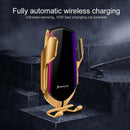 Wireless Car Charger Infrared Sensor Automatic Fixture Mobile Phone Bracket