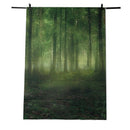 5x7FT Vinyl Studio Backdrop Photography Prop Foggy Forest Photo Background