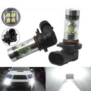 New 2X 9005 H10 9145 100W 6000K White Led Cree Headlight Bulbs Kit Fog Ligh J9C4