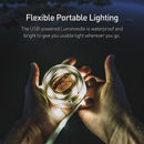 LED Light Rope - USB Powered Outdoor LED String + Camping Lantern - Waterpr