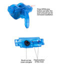 Portable Bicycle Chain Cleaner Bike Brushes Wash Tool Cycling Cleaning KitB Ew