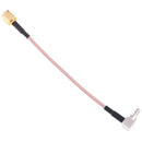 Modem adapter CRC9 Male Right Angle to RP SMA male plug pigtail Cable RG316 1 BX