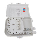 8 cores Fiber Termination Box,Fiber Cable Splitter Box Indoor Outdoor