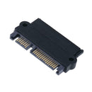 5Gbps SFF 8482 SAS to SATA 180 Degree Angle Adapter Converter Straight Head