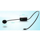 20Hz-30KHz  Mic Wireless 3.5mm Condenser Mic Headworn Microphone, Black