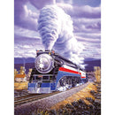 5D DIY Full Drill Diamond Painting Train Cross Stitch Embroidery Mosaic Kit
