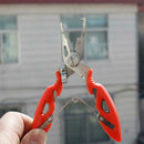 Stainless Steel Fishing Pliers Scissors Line Cutter Remove Hook Tackle Tool