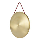 22cm Hand Gong Brass Copper Chapel Opera Percussion with Round Play Hammer Y9N6