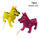 Kids Toys Glowing Music Electric Traction Dog Educational Christmas Gifts T W1A8