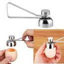 1 Pcs Stainless Steel Boiled Egg Topper Scissors Shell Top Cutter Opener Tool
