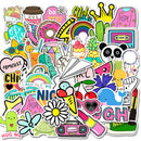 50Pcs Cute Cartoon Stickers Laptop Luggage Guitar Bicycle Skateboard DecalsSE