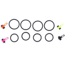 4pcs Multiple Color Fishing Pole Hook Keepers Bait Holders Safety Lures Jig