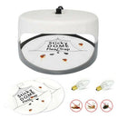Flea Trap with 2 Glue Discs Waterproof Non-Toxic Flea Trap Killer Best Pest