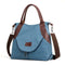 Women Large Totes Shopping Bag Handbag Shoulder Messenger Bags (Lake Blue) A#S