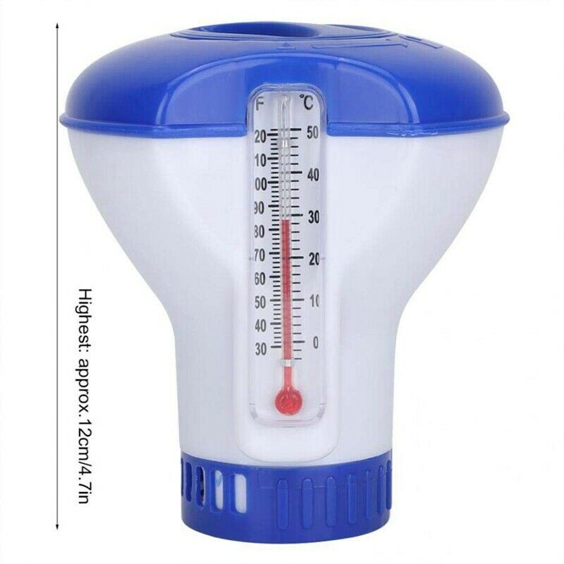 5 Inch Chemical Chlorine Dispenser Swimming Pool Floating Applicator with T
