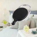 Retractable Metal Card Badge Holder Steel Ring Belt Clip Pull Key Chain LOY