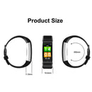 115Plus Blood Pressure Fitness Bluetooth Waterproof Heart Rate Monitor Watc Q8Q2