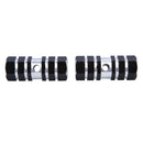2pcs BMX Mountain MTB Bike Bicycle Alloy Axle Pedals Foot Stunt Pegs Black