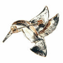 Retro Bird Brooch Rhinestone Diamond-bordered Delicate Alloy Flyer 40x38mm