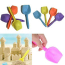 5x Plastic Beach Toys Shovel Children Play Dredging Exercise Tool Candy Color