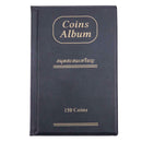 Coin Album 10 Pages 150 Pockets Coin Holder Collection Book(Black)