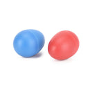 2pcs/lot plastic egg maraca rattles shaker percussion kid musical toyXP