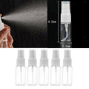 5x Plastic Clear Spray Fine Mist Sprayer Bottles Container for Liquid  10ml