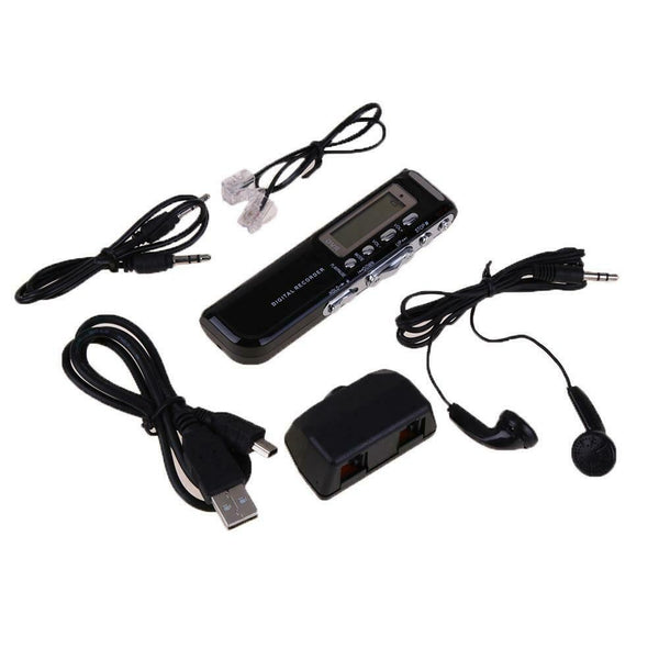 1.3" LED Display Digital Audio Voice Recorder 8G USB Dictaphone MP3 Player A#S