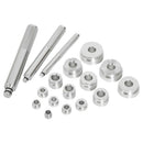 17PCS Bearing Race ; Seal Driver Master Tool Set Aluminum Wheel Axle Set NE