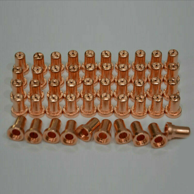 100Pcs Extended Tips 18866L Plasma Nozzles Lg-40 Pt-31 Cutter Welding Suppl J4W2