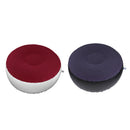 2x Portable Air Inflatable Stool Ottoman Chair for Fishing Bedroom